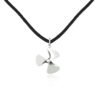 Ciondolo elica in argento 925