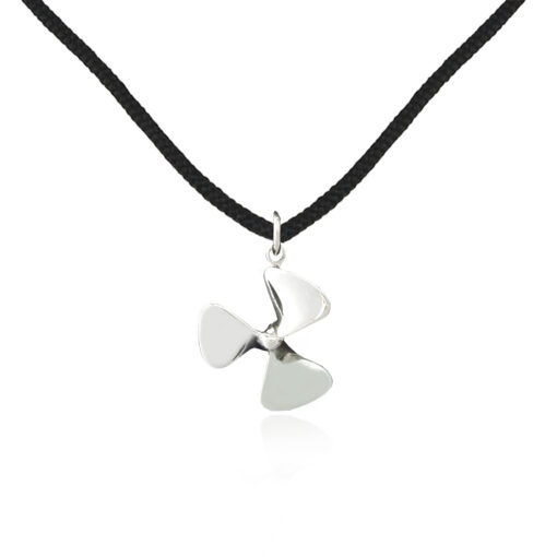 Ciondolo elica in argento 925