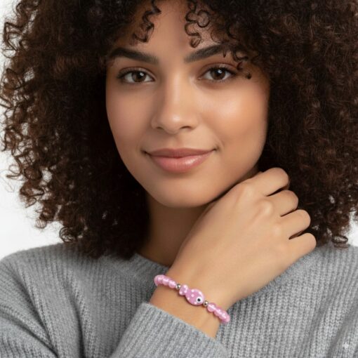 Bracciale con Pesciolino e Occhio di Gatto