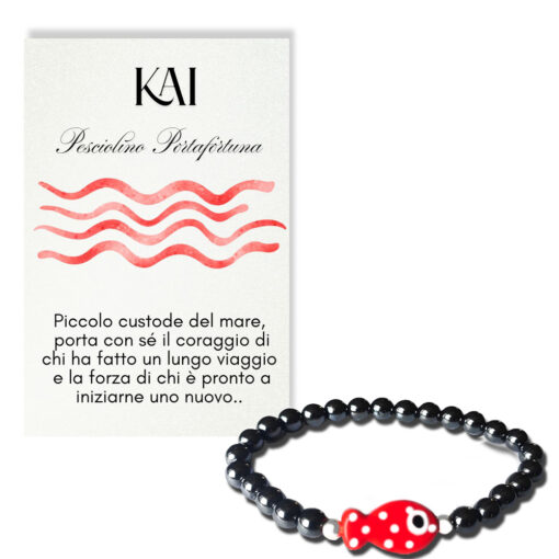 Bracciale con Pesciolino Edizione Speciale Maturità Laurea - immagine 3