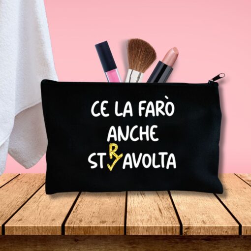 Pochette multiuso Ce la farò anche stravolta - immagine 4