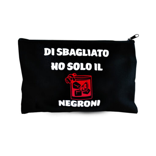 Astuccio Multiuso Di sbagliato ho solo il Negroni