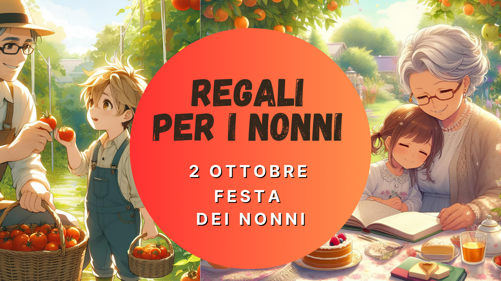 Regali per la Festa dei Nonni