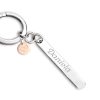 Portachiavi Personalizzabile in Argento con Cuoricino