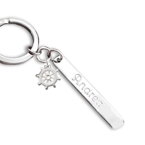Portachiavi in Argento con charm Timone